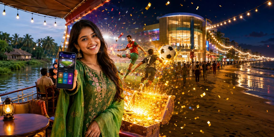 কক্সবাজার সমুদ্র সৈকতে ফুটবল বেটিং উপভোগ করছেন একজন বাংলাদেশি খেলোয়াড়